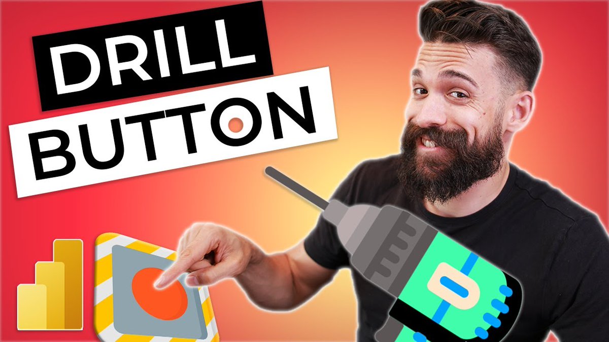 HowToPowerBI's tweet photo. Build a DRILL BUTTON step by step: 
https://t.co/jAmbCpIYgS

.
.
.
#HowToPowerBI #PowerBI #DataTraining #powerbidesktop #report #drillthrough #drill #button #ux #design #uxdesign https://t.co/u3eyg3PZGG