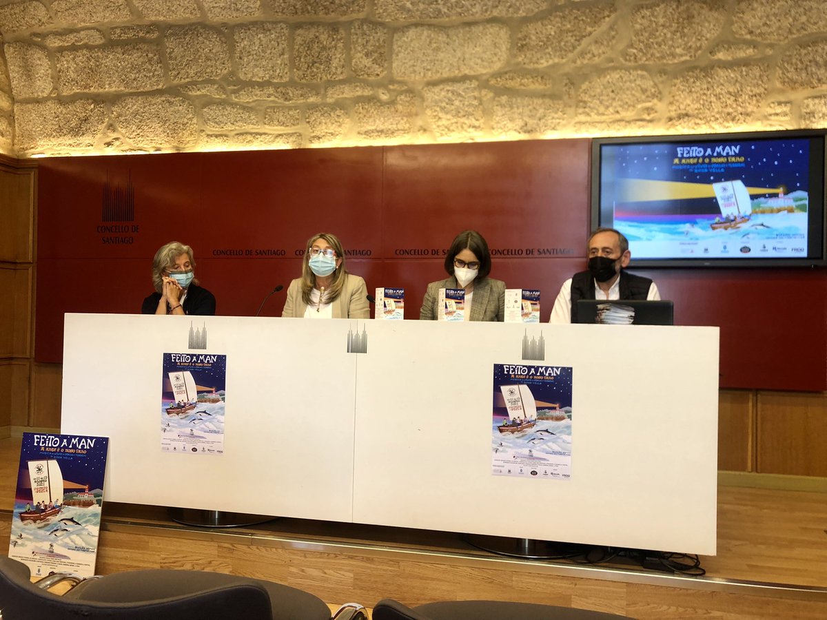 Queda presentado este festival 🙌🏽
#FaM21 Do 11 ao 19 de agosto de 2021 ~ Prazas e terrazas de locais da <a href="/AC_CidadeVella/">Asociación Cultural Cidade Vella</a> co apoio do <a href="/PazodeRaxoi/">Concello de Santiago</a> e patrocinio da <a href="/Depucoruna/">Deputación da Coruña</a>.
Toda a programación en: festivalfeitoaman.gal 🙆🏽‍♀️🎶
#AArteéonosoFaro