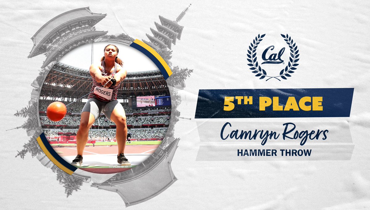 Fifth in the world. 👏🇨🇦 What an #Olympics debut for the reigning two-time @NCAATrackField hammer throw champion. She goes 74.35m (243-9). The second-best throw of her career. #OlympiansMadeHere