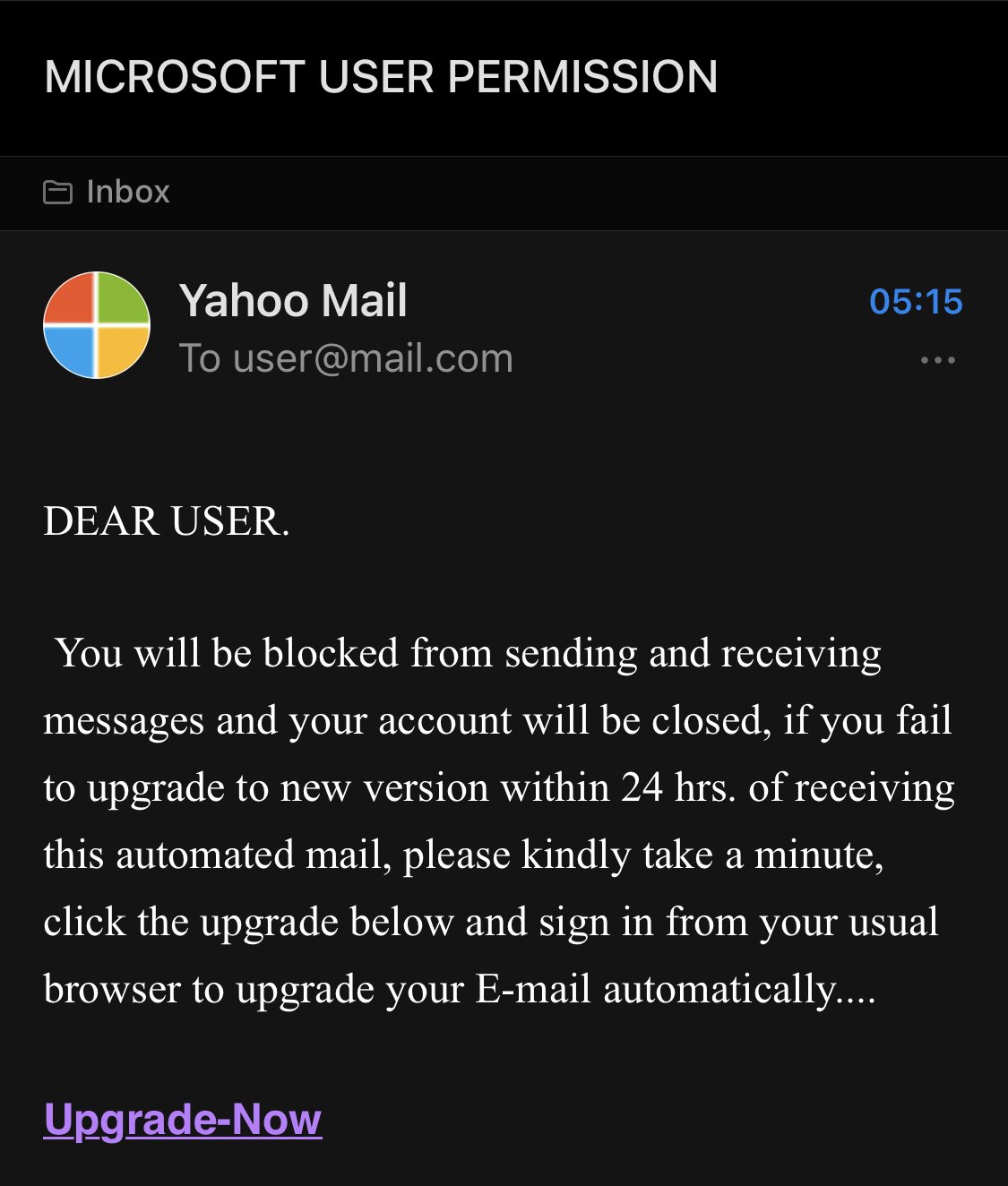 Não é possível adicionar um Yahoo! conta de email para o Outlook