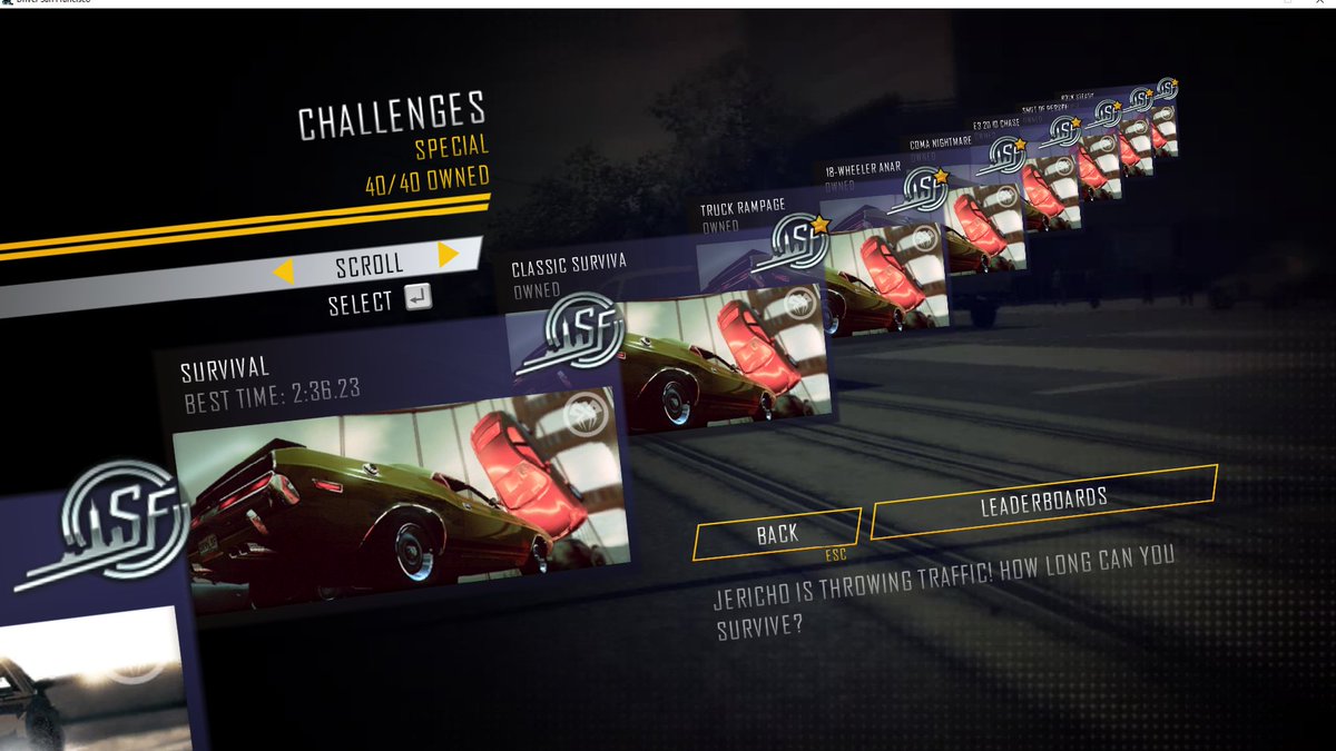 Olanovski's tweet image. Custom standalone mod challenges for DSF coming along well. A sight that would set any UI artist mad.

#DriverSanFrancisco #DriverSF #DriverGame #DRVSF #Modding