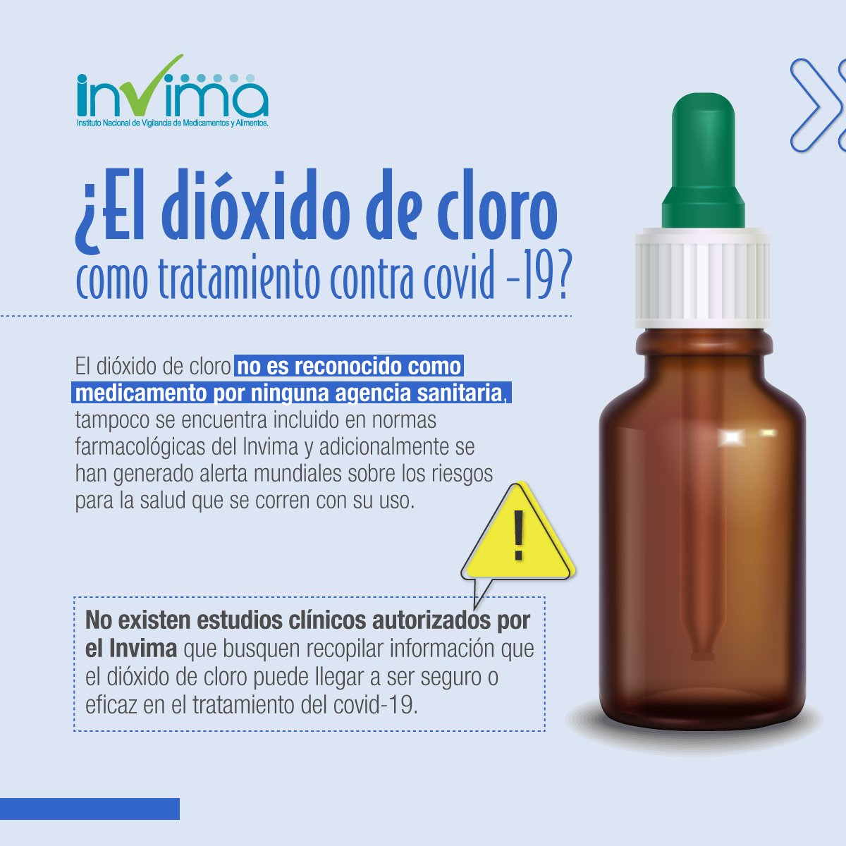 Dióxido de cloro: engaños y peligros del tratamiento para COVID-19