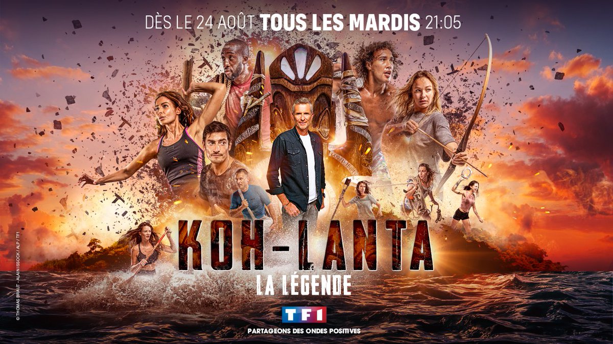 #KohLanta, la légende

Ils ont écrit l’histoire de Koh Lanta depuis 20 ans.

Aujourd’hui, ils ont encore et toujours envie d’en découdre… 

Une saison XXL vous attend pour cet anniversaire des 20 ans de Koh Lanta.

RDV le Mardi 24/08 à 21h05 sur <a href="/TF1/">TF1</a> avec <a href="/DenisBrogniart/">Denis Brogniart</a>