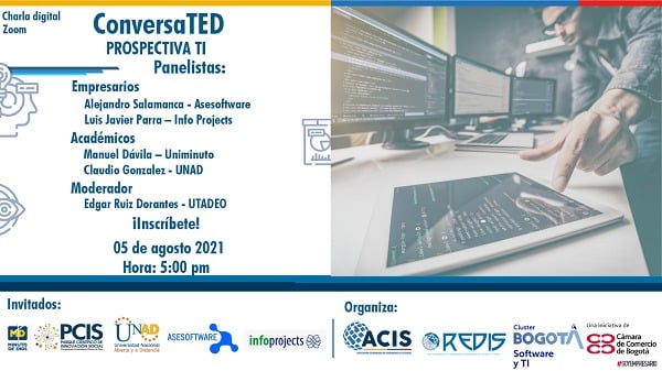 MgtiNoticias's tweet photo. 🕵🏽‍♀️Escenarios probables de desarrollo futuro de la industria de tecnologías de la información (TI) en Colombia. @ClaudioCamiloG1 
Inscripciones: https://t.co/91nZ8JJNj4 https://t.co/TqKlytpoP0