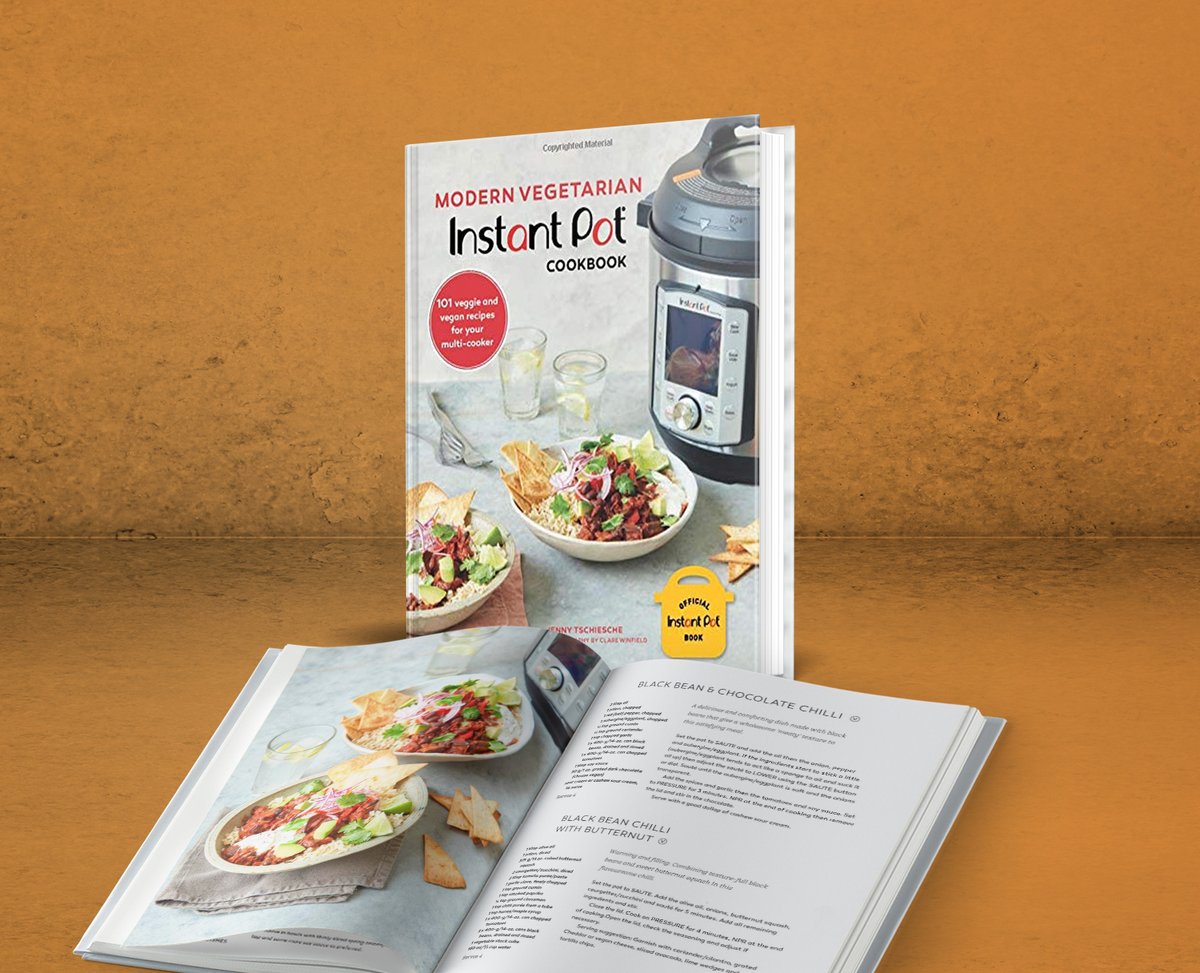101 tried-and-tested vegetarian and vegan recipes for your Instant Pot that will change your life!:

"Modern Vegetarian Instant Pot® Cookbook" 

bit.ly/3ducUnw

<a href="/RylandPeters/">Ryland Peters & Small</a>

#book #bookboost #bookstagram #tuesdayvibe    #cooking #recipes #books