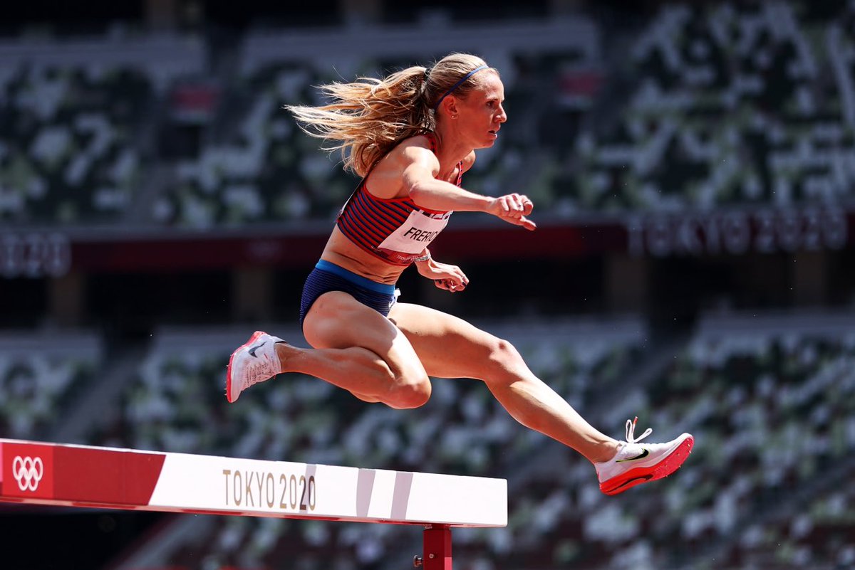 The Olympic final is tomorrow night! I have been thinking about this day for so long and I am excited, fit, and ready to toe the line against a fantastic field. 8 pm in Tokyo, 6 am CT- streaming on Peacock. 🇺🇸🏃🏼‍♀️⚡️ #tokyo2020 #teamUSA