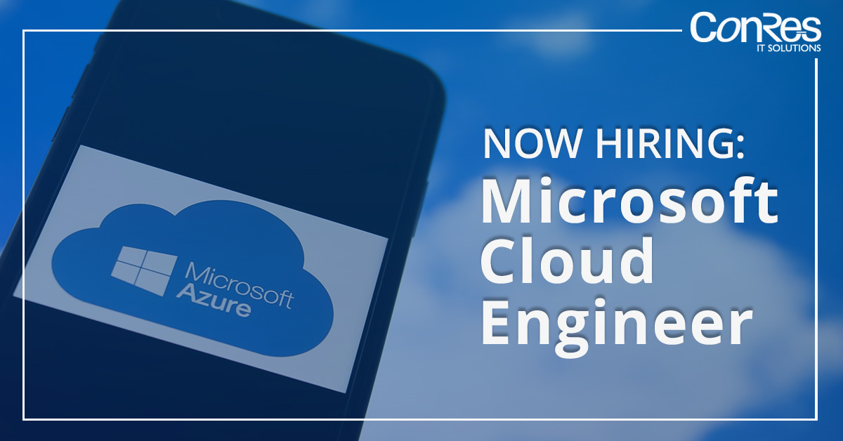 ConRes's tweet image. Do you have lengthy experience with #Azure Cloud? We're looking for a Microsoft Cloud Engineer (#SolutionEngineer) to support clients and help deploy complex enterprise-scale Microsoft Azure solutions. Review the position for details! #nowhiring ow.ly/SYan50FHuYM