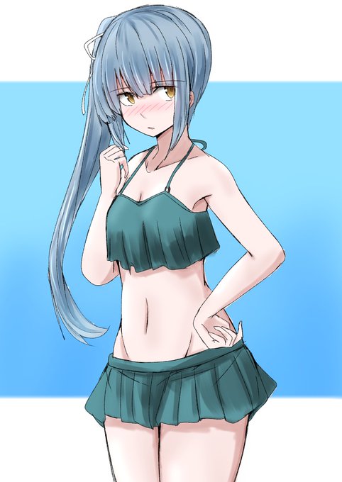 水着霞ちゃん。 