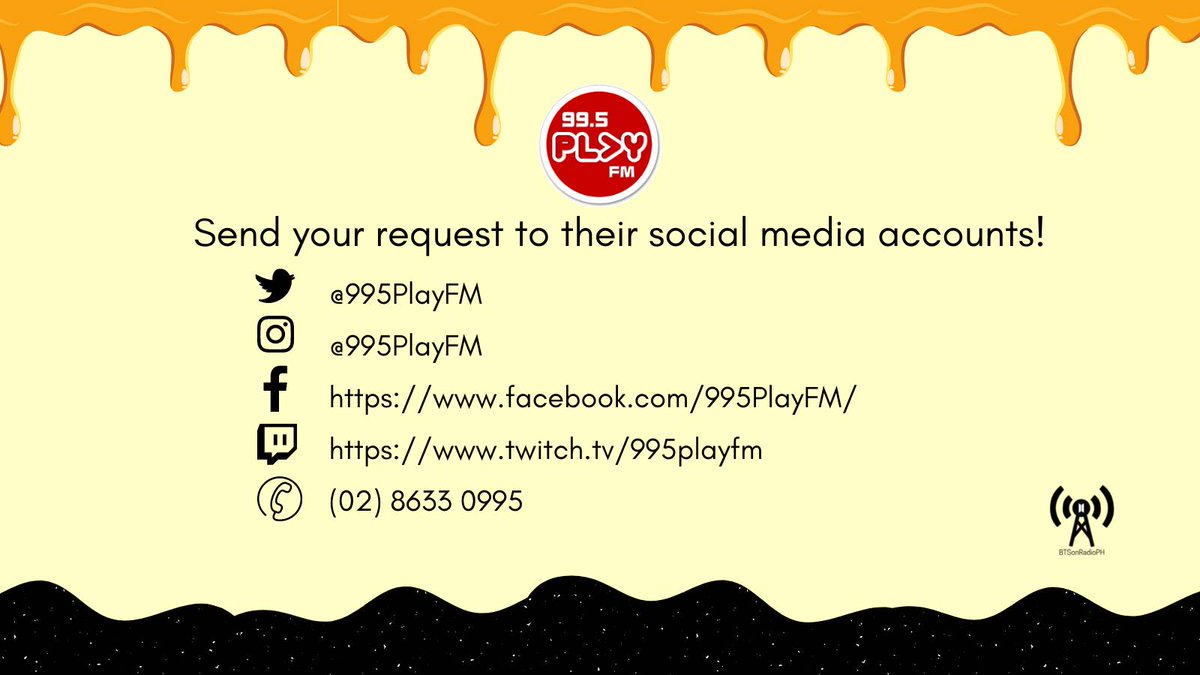 BTSonRadioPH_'s tweet image. TIME TO REQUEST BUTTER!!!

Let's request Butter and Permission to Dance to @995playfm!
Use #FirstThing995 #Playlist995 

#MTVHottest BTS @BTS_twt