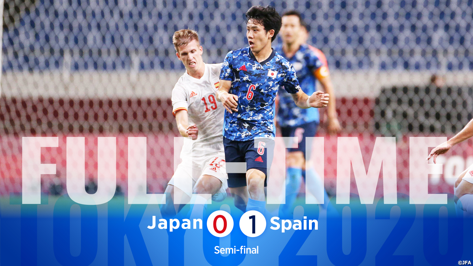 サッカー日本代表 試合終了 Tokyo 準決勝 U24日本代表 0 1 U 24スペイン代表 00ko 日本テレビ系 Bs日テレ4kにて放送中 T Co Dc8wcejlg8 Jfa Daihyo サッカー T Co Urwpgd6lwf Twitter