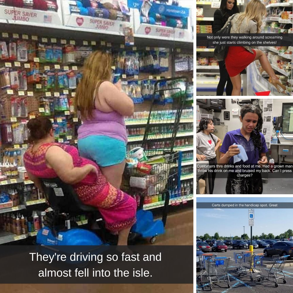natureworldtod1's tweet photo. They should be banned from society 🙅
31+ customers that will raise your blood pressure 🤬😒