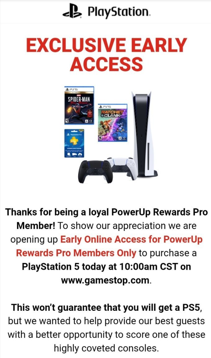 How to buy the PS5 restock on Black Friday at GameStop and