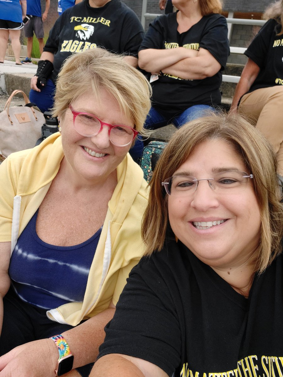 CoachKristinTCM's tweet photo. Start of year 30! LCS Convocation at Lynchburg City Stadium! @Karencamden4 https://t.co/BmwWzL9k6z