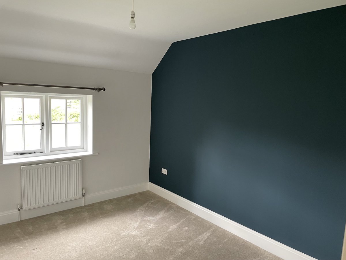 PeterMorgan152's tweet image. Farrow and ball throughout this new rental property in saighton