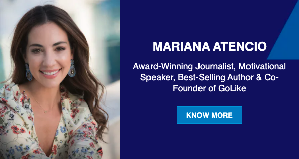 speakinc's tweet photo. Our #speakeroftheweek @marianaatencio has established herself as the next generation's top #keynotespeaker – a trailblazer with a fresh perspective on getting what you want in life through a proven formula to increase #productivity, well-being, &amp; #success. https://t.co/qHviAhCgoT https://t.co/179YwE2rox