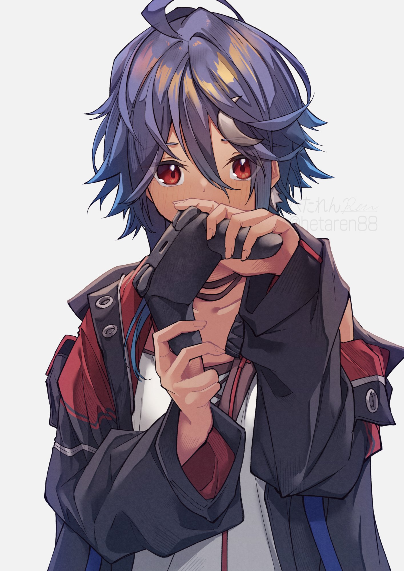 へたれん ハルナ本委託中 本日デビューしましたvtuber文月柊真 Fuzuki Shuma のキャラクターデザインとlive2dイラストを製作させていただきました デビューおめでとうございます ボイスもキャラも落ち着いたおっとり系です 2人目の