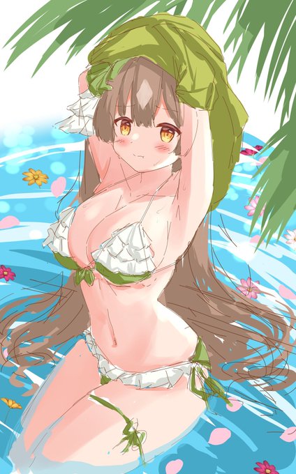 水着サトノダイヤモンドの色ラフ
#サトノダイヤモンド 