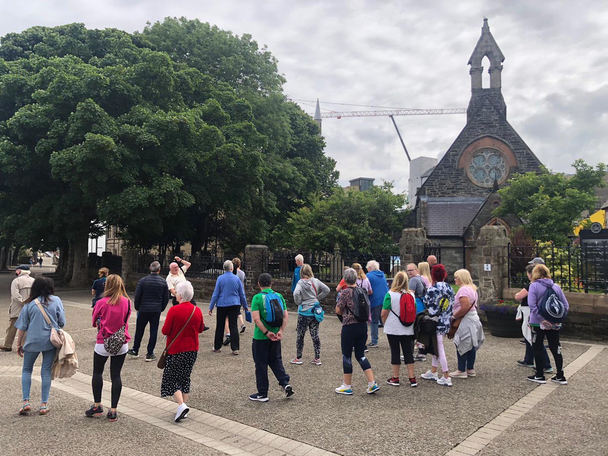 MoveMoreNI's tweet image. The Derry &amp;amp; Strabane Move More gang on a  ‘staycation tourist’ day trip 😎
With the brilliant Garvan from Martin McCrossan City Tours 👏💚

#movemoreni
#thewalledcity
@dcsdcouncil @mayordcsdc