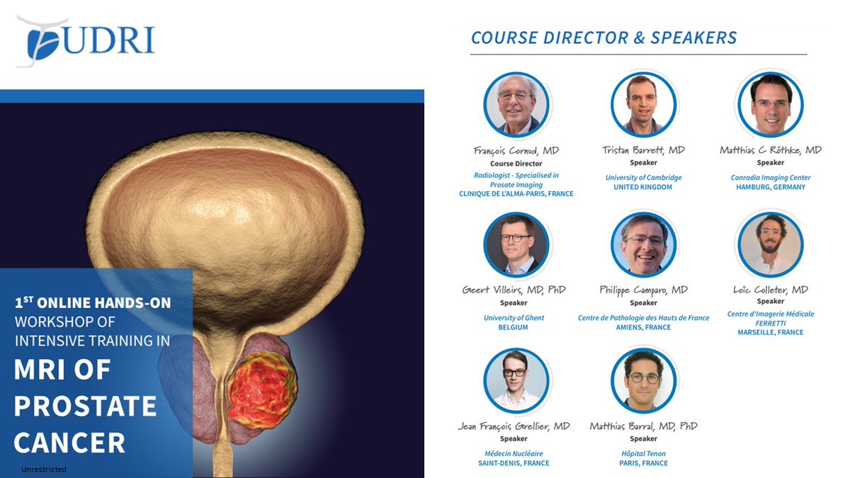 eliroccia's tweet photo. Interested in learning more about #prostate #cancer #MRI?

🖥️intensive hands-on workshop with Dr.@CornudF
 and colleagues
📆Sept 22nd-25th 
🧲evaluate cases on a @SiemensHealth syngo.via workstation, correlate findings with histology, and much more...
➡️ https://t.co/L5HIYxnOOj https://t.co/6Zdwpk133Q