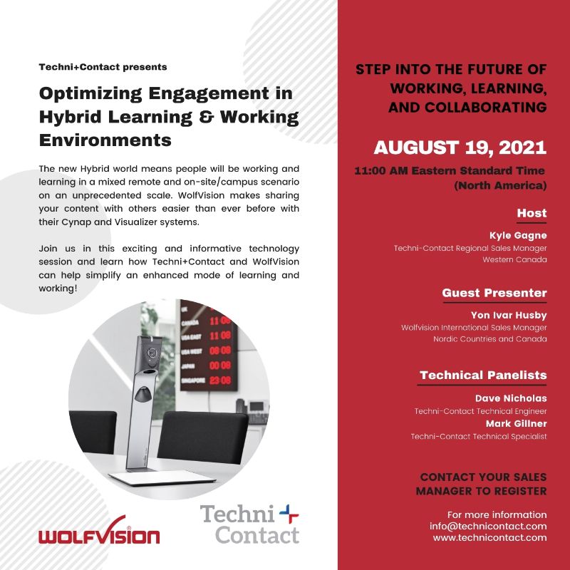 Optimizing Engagement in Hybrid Learning &amp; Working Environments - mailchi.mp/technicontact/…