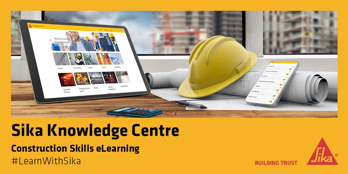 SikaLimited's tweet photo. Sika UK Knowledge Centre - New courses available.
Stay up to date with the latest construction material related know-how from leading industry experts: https://t.co/H69gFcfiMk
#Training #ConstructionTraining #LearnWithSika #onlinelearning #learningplatform #elearning https://t.co/N4dXS7OJEJ