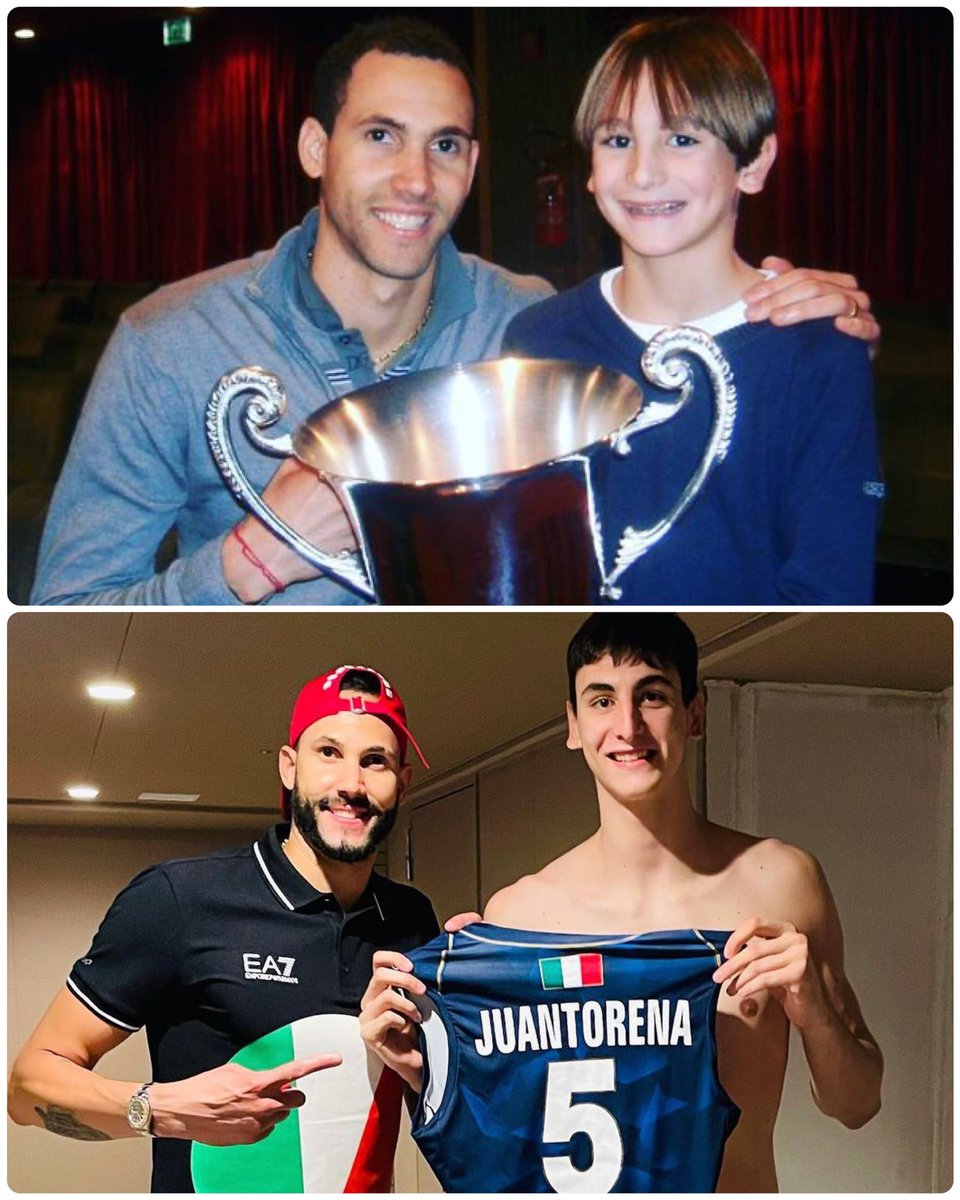 trentinovolley's tweet photo. 📸🟡🔵#️⃣5️⃣🇮🇹| AMARCORD
➖
Trento, 23 dicembre 2010
Tokyo, 3 agosto 2021
“…it’s a wonderful, wonderful life!”
#Juantorena &amp; #Michieletto 
➖
🎯 @osmanijp5 
#️⃣ #TRENTINONELCUORE https://t.co/JW9JT43P5I