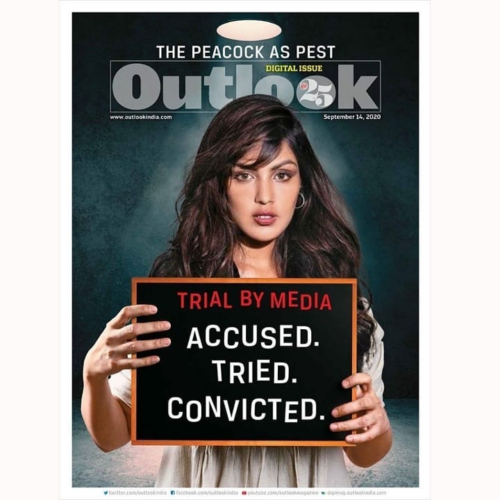 Tweet2RheaFan's tweet photo. #Repost @outlookindia
...
REPLUG | EDITORIAL | In its sickening feeding frenzy after #SSR’s death, the media has gone far beyond its accepted mandate. It’s feeding real regional hatred on the ground.
- @ruben.banerjee 
LINK IN BIO
#SushantSinghRajputDeath  #SushantSinghRajput https://t.co/yFGkvoGXda
