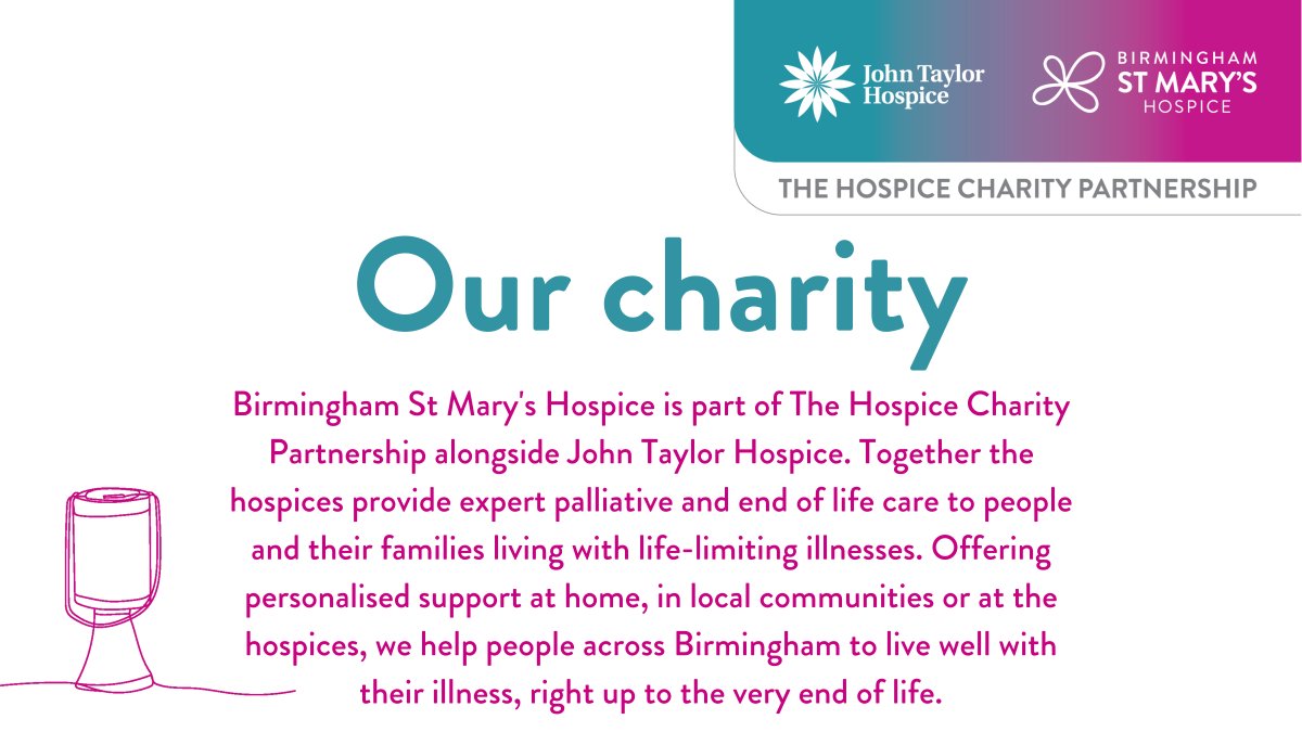 brumshospice's tweet photo. As Birmingham St Mary's and John Taylor Hospices merge to form one city-wide charity, we would like to thank you all for your continued support.

If you would like to find out more about The Hospice Charity Partnership, click here: https://t.co/yFRFnmfJWw https://t.co/0WexDRfGKL