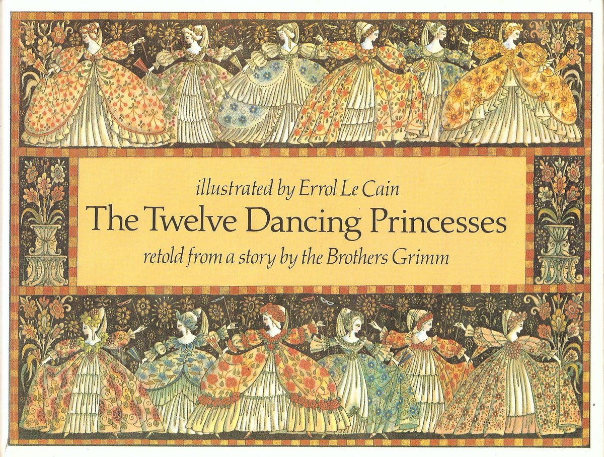 flamencobug's tweet photo. "The Twelve Dancing Princesses", Faber &amp; Faber 1978. #illustrationart by Errol Le Cain #FairyTaleTuesday @EnchantedEzine #illustration https://t.co/PCylQSNcBc