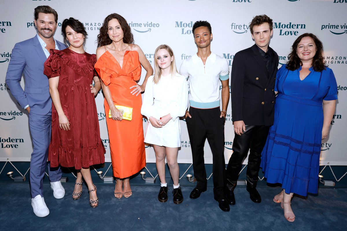 modernlovetv's tweet photo. The stars were out last night celebrating the premiere of Modern Love Season 2 with @amazonfiretv. All episodes will be available August 13 on @PrimeVideo. https://t.co/oOd7hTWqHJ