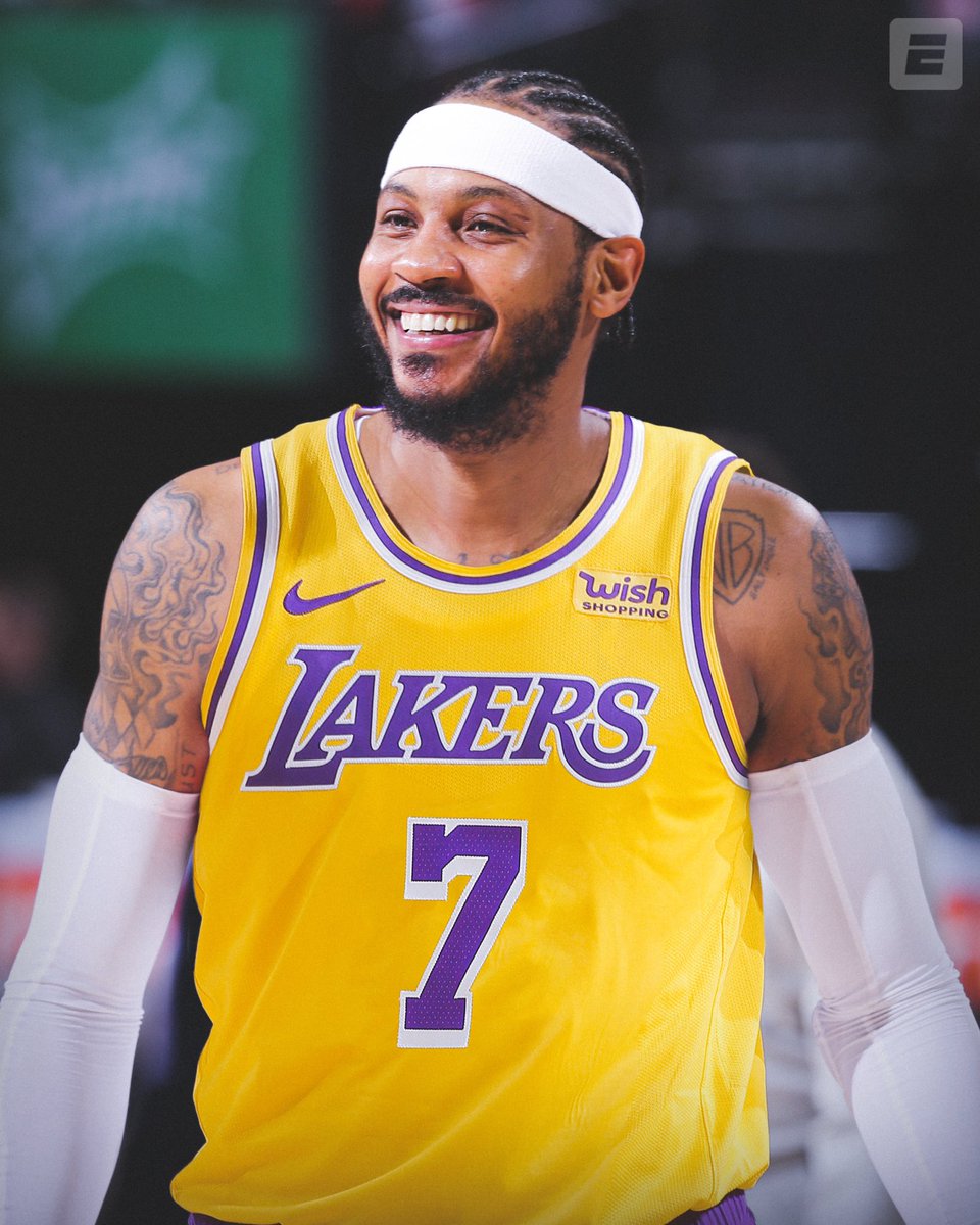 wojespn's tweet image. ‘Melo to the Lakers