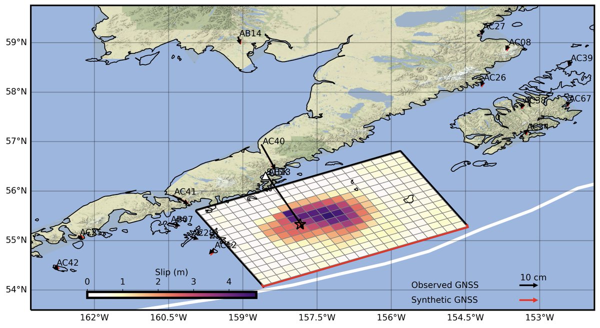 dara_berg_'s tweet photo. Updated finite fault model (joint inversion of regional and teleseismic data) is now available: https://t.co/K0kXumE6Pv https://t.co/y7Z9vIF6Lu