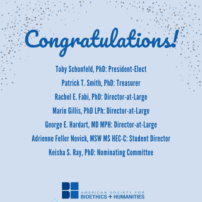 ASBH On Twitter Congratulations To ASBH s Newly Elected Board Of