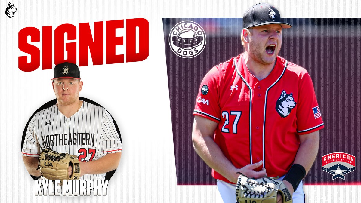 Congrats to Kyle Murphy (<a href="/kmurph_27/">Kyle Murphy</a>) on his professional contract with the <a href="/TheChicagoDogs/">Chicago Dogs</a> 

➡️ bit.ly/3jcpQzi

#HowlinHuskies