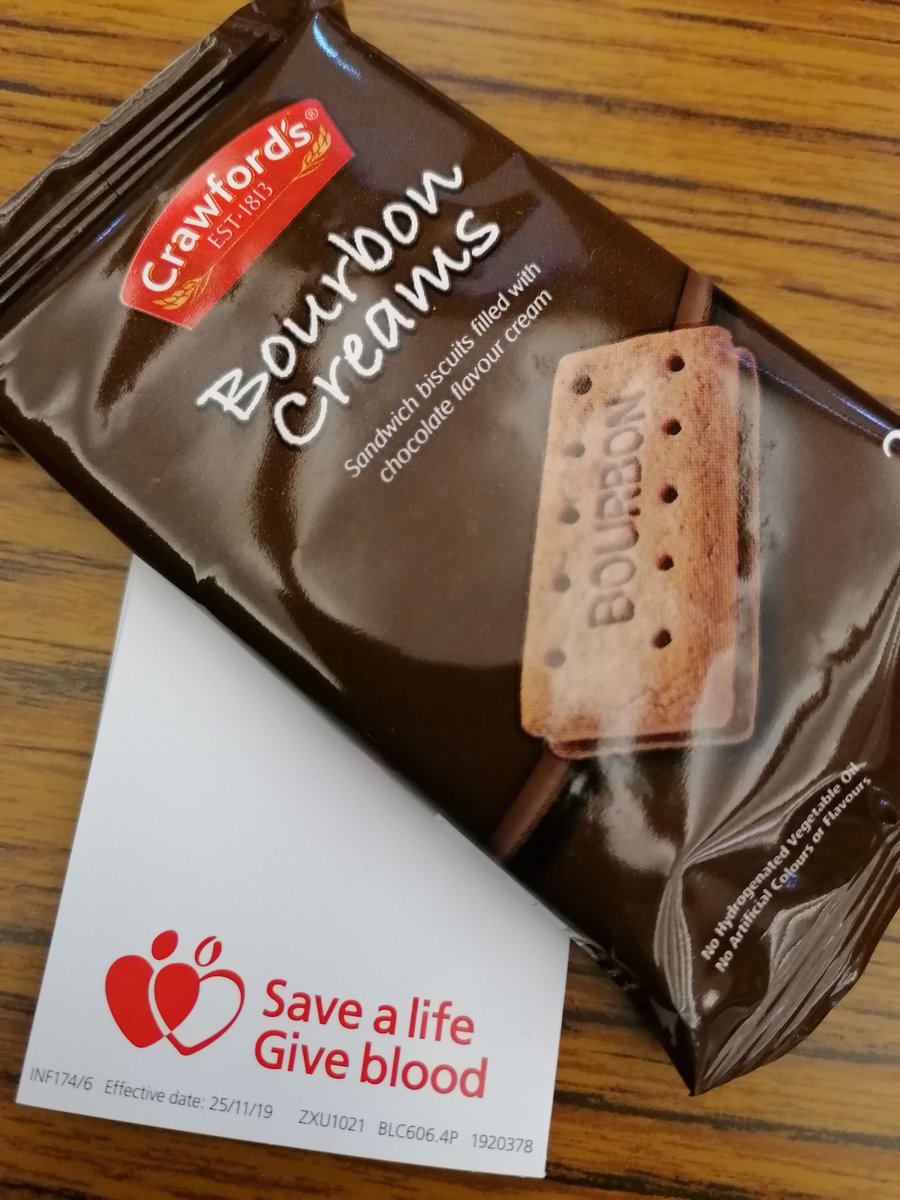 YourNewStart's tweet photo. Another pint of the red stuff swapped for biscuits #61 #SaveLives  @GiveBloodNHS https://t.co/8iUrg3ilDN