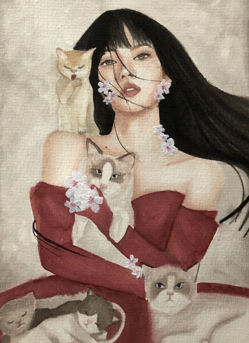 xiunlisa's tweet photo. Lisa Manoban:
Watercolor and Acrylic Paint on Watercolor Paper
—
doesn’t exactly look like lisa, but i enjoyed creating this! thank you for the opportunity! ❤️
#SineQuaNonPh #SQN_MiniContest #SQN_ArtsEdition @SineQuaNonn_ph @SQN_kalat https://t.co/5RMjHNPAKD