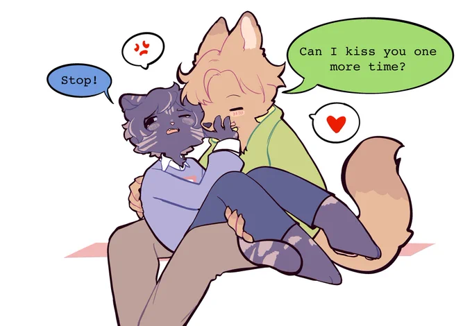🐶❤️🐱 

#dreamnotfoundfanart #dnf 