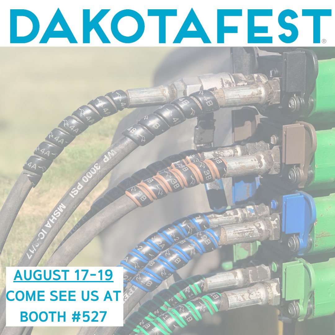 OutbackWrap's tweet image. Mark your calendars! 

August 17-19 come see us in Mitchell, SD at the 25th Annual Dakotafest farm show! 🙌🏼🚜

#outbackwrap #makehookingupeasy