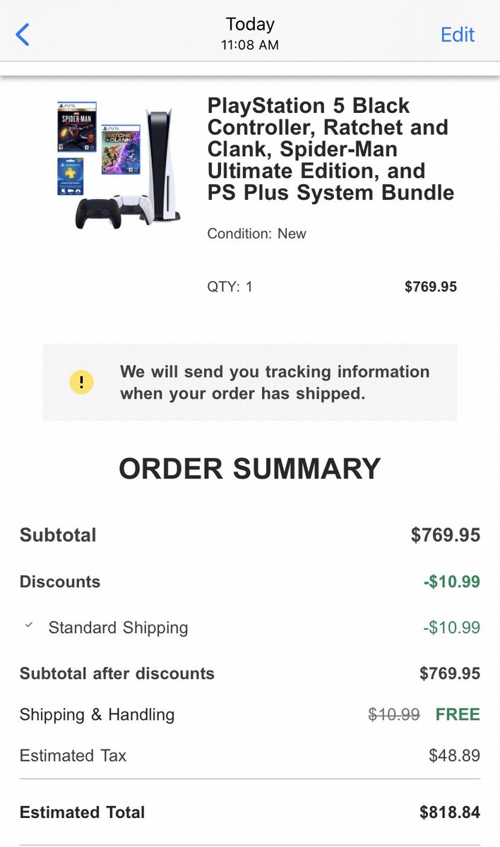 phubeny's tweet photo. @mattswider Hey Matt - Thanks for all of your advice and updates. We signed up to be Pro-Member on GameStop as you suggested and we scored a PS5 bundle! Thank you so much for helping others - my son is so excited! https://t.co/wKNnaqF3TW
