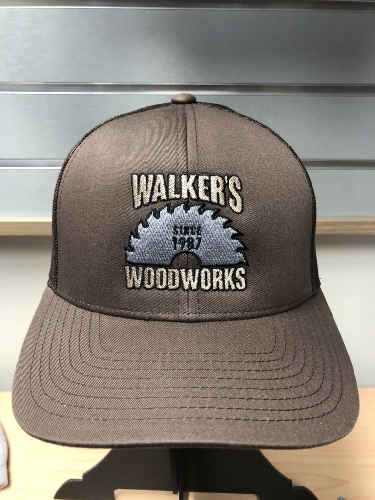 PinnacleSP_EMB's tweet photo. Some awesome apparel for Walkers Woodworks! Love seeing hometown small businesses work together! #PinnaclePrinted https://t.co/nl7aDJ3X3P