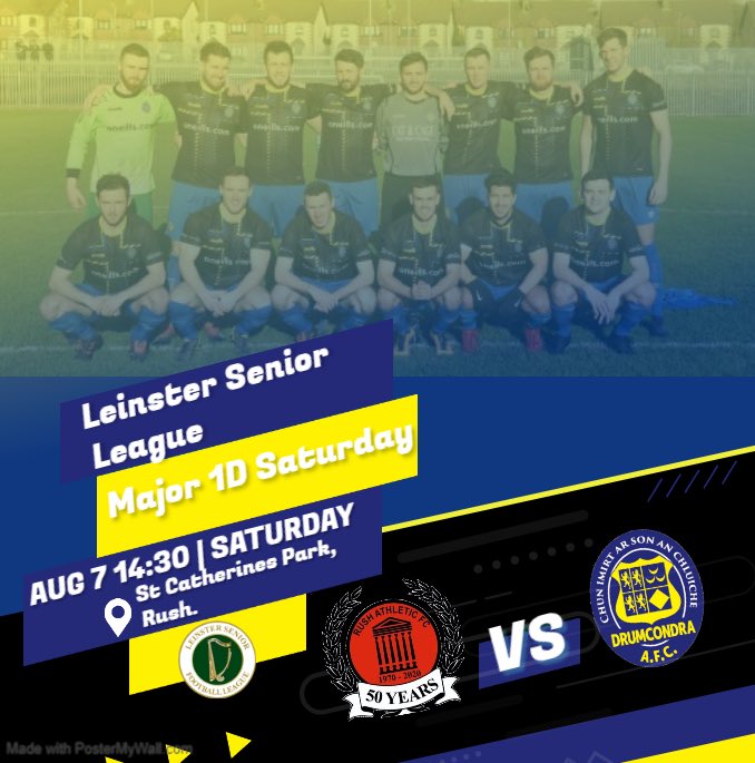 Another away day against a familiar side as we travel to <a href="/RushAthleticFc/">Rush Athletic Senior</a> this weekend with both teams coming away with a victory each last season. 

⏰ Saturday 7th August - 14:30
📍St Catherine’s Park Rush
🆚 Rush Athletic FC

<a href="/LSLLeague/">Leinster Senior League</a> #lsllivescore
