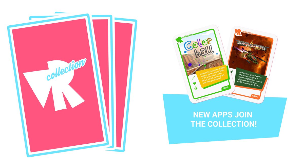 vr_collection's tweet photo. The collection is expanding with two new games: @ColorballVR, inspired by bubble shooters, fun at very low price; and @SpaceMerchantsA, a space pilot fast duel game 🥳
Complete your collection at https://t.co/eWrRkRw6WG https://t.co/GKsG2IfaNd