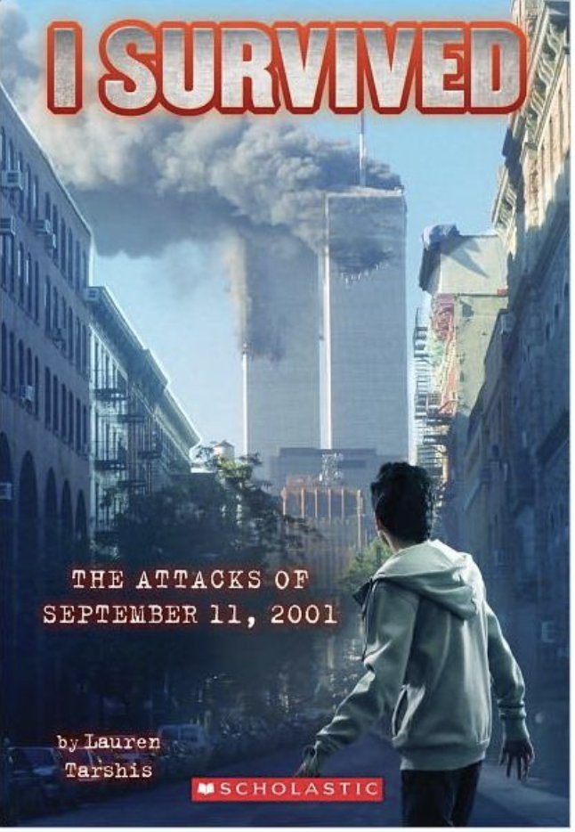 Lauren Tarshis (@laurentarshis) on Twitter photo To celebrate today's release of I Survived the Attacks of 9/11 graphic novel, I am giving away 3 signed "pairs."
RT to enter, I'll announce winners 8/10.
<a href="/Scholastic/">Scholastic</a> <a href="/GraphixBooks/">Graphix Books 💥</a> #Isurvivedseries To celebrate today's release of I Survived the Attacks of 9/11 graphic novel, I am giving away 3 signed "pairs."
RT to enter, I'll announce winners 8/10.
<a href="/Scholastic/">Scholastic</a> <a href="/GraphixBooks/">Graphix Books 💥</a> #Isurvivedseries