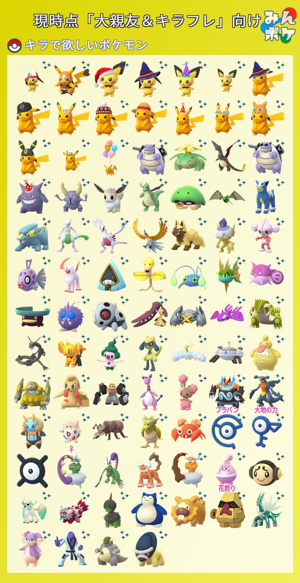 ポケモンgo V Twitter ダゲキの色違いと オタマロの色違い出せます レックウザもらえますか