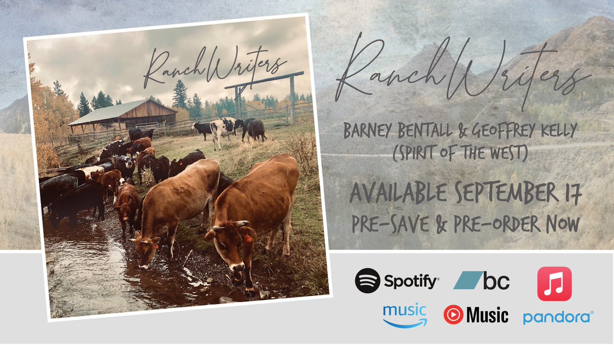 Barney Bentall (@barneybentall) on Twitter photo <a href="/barneybentall/">Barney Bentall</a> & Geoffrey Kelly (<a href="/sotwcanada/">Spirit of the West</a>) present "RanchWriters", an instrumental recording project available September 17, 2021 via <a href="/truenorthrecord/">Musk Is A Fascist</a>
More info: barneybentall.com/news/ranchwrit…
Pre-order/Pre-save: truenorthrecords.com/ranchwriters/
👀"Bonaparte Plateau": youtube.com/watch?v=-GhOS5… <a href="/barneybentall/">Barney Bentall</a> & Geoffrey Kelly (<a href="/sotwcanada/">Spirit of the West</a>) present "RanchWriters", an instrumental recording project available September 17, 2021 via <a href="/truenorthrecord/">Musk Is A Fascist</a>
More info: barneybentall.com/news/ranchwrit…
Pre-order/Pre-save: truenorthrecords.com/ranchwriters/
👀"Bonaparte Plateau": youtube.com/watch?v=-GhOS5…