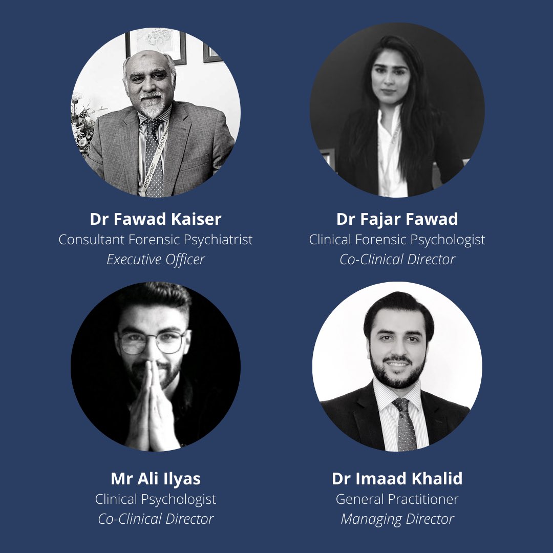 KaiserPsychMed's tweet photo. Meet our executive team💡 #forensicpsychology #pakistan https://t.co/CI3Sqbsw6y