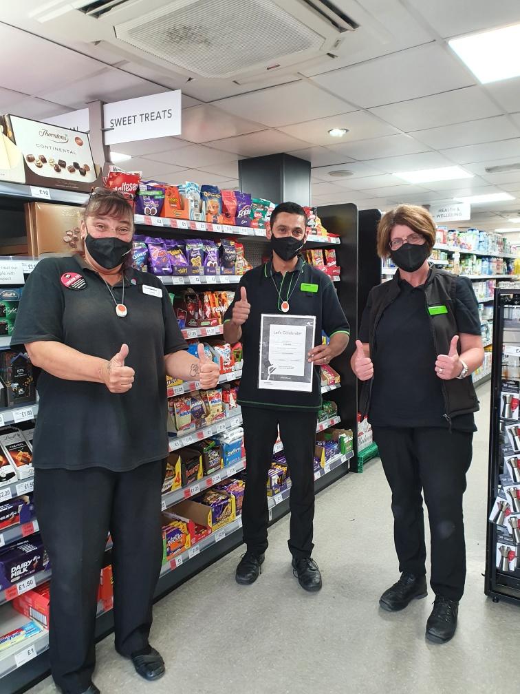 Well done Amanda and team. Store of the month for P6 great job.