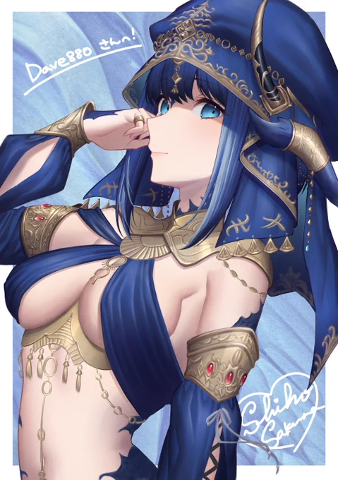 commission💠
遅れちゃってすみません…!ありがとうございました✨ 