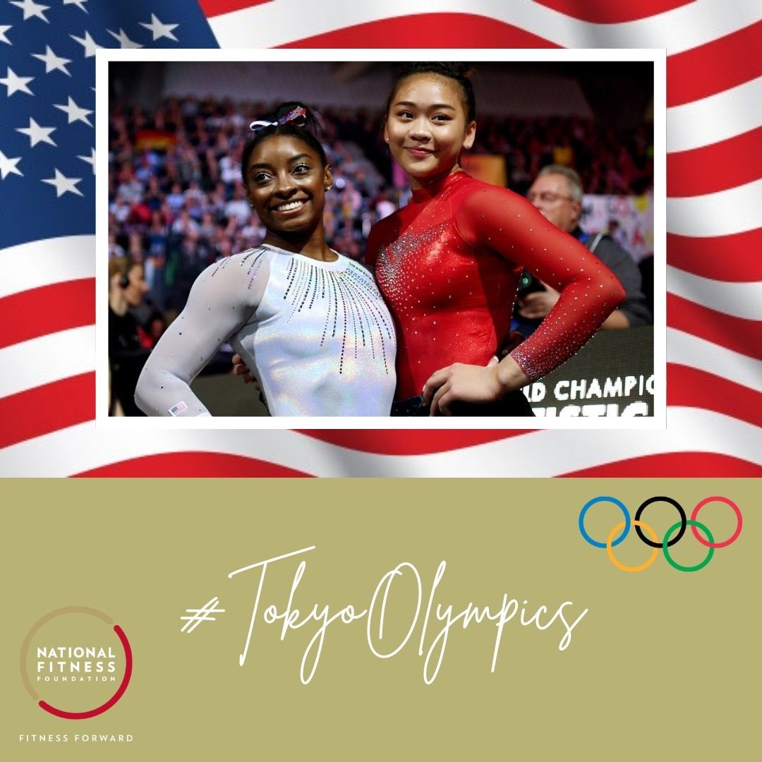 Congrats to the @TeamUSA teammates @Simone_Biles and #SunisaLee for taking home bronze and 5th in today’s games! Thank you for promoting the #NYSS of Teamwork! #OlympicOvation #TokyoOlympics #Tokyo2020 #TeamUSA #YouthSports #Fitness #NYSS