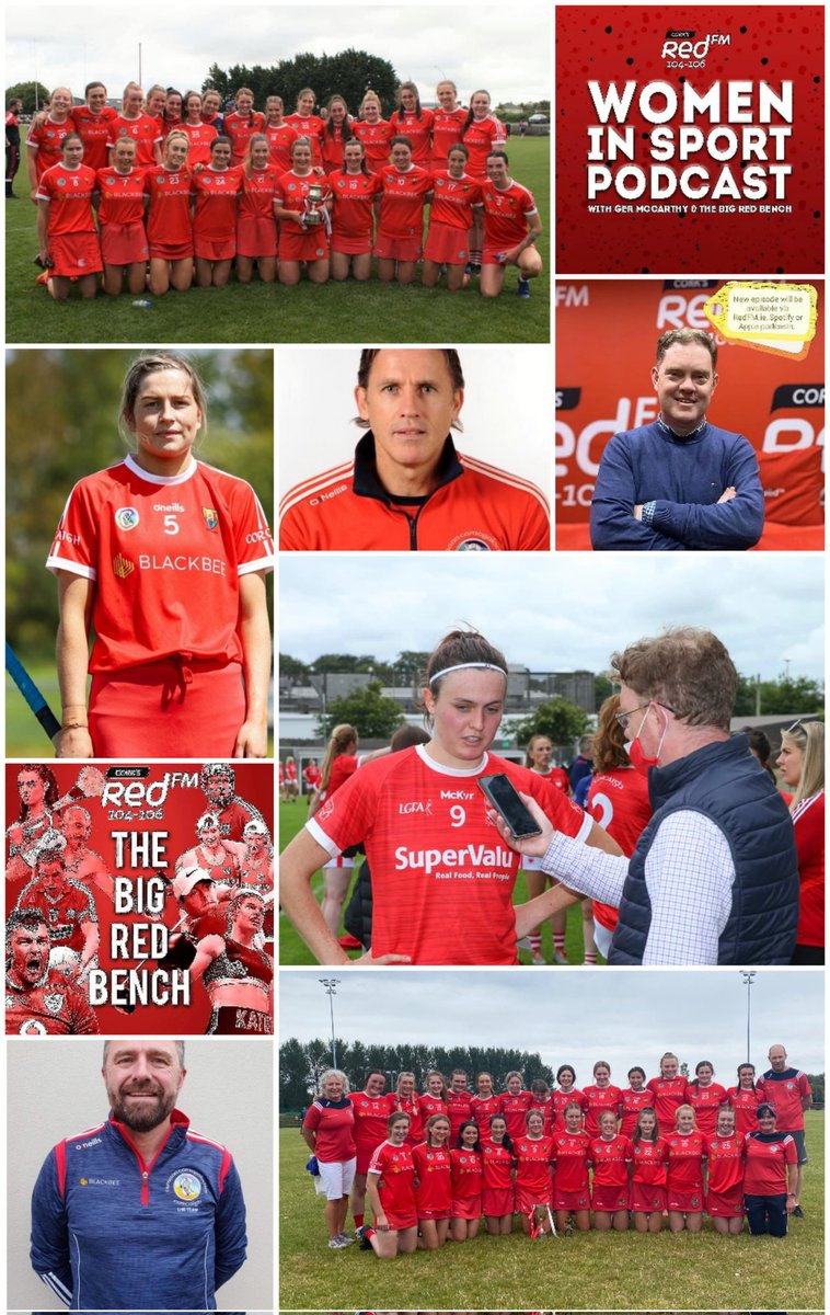 germccarthy74's tweet photo. @CorksRedFM and the @BigRedBench continuing their unstinting support of @CorkLGFA and @CorkCamogie, both adult AND underage #CorkGAA #CorkLGFA #CorkCamogie, with another bumper #WomenInSport #podcast PLUS 2 jam-packed #BigRedBench shows this Sat and Sun between 6 and 7pm. https://t.co/h2tlE1vnuG